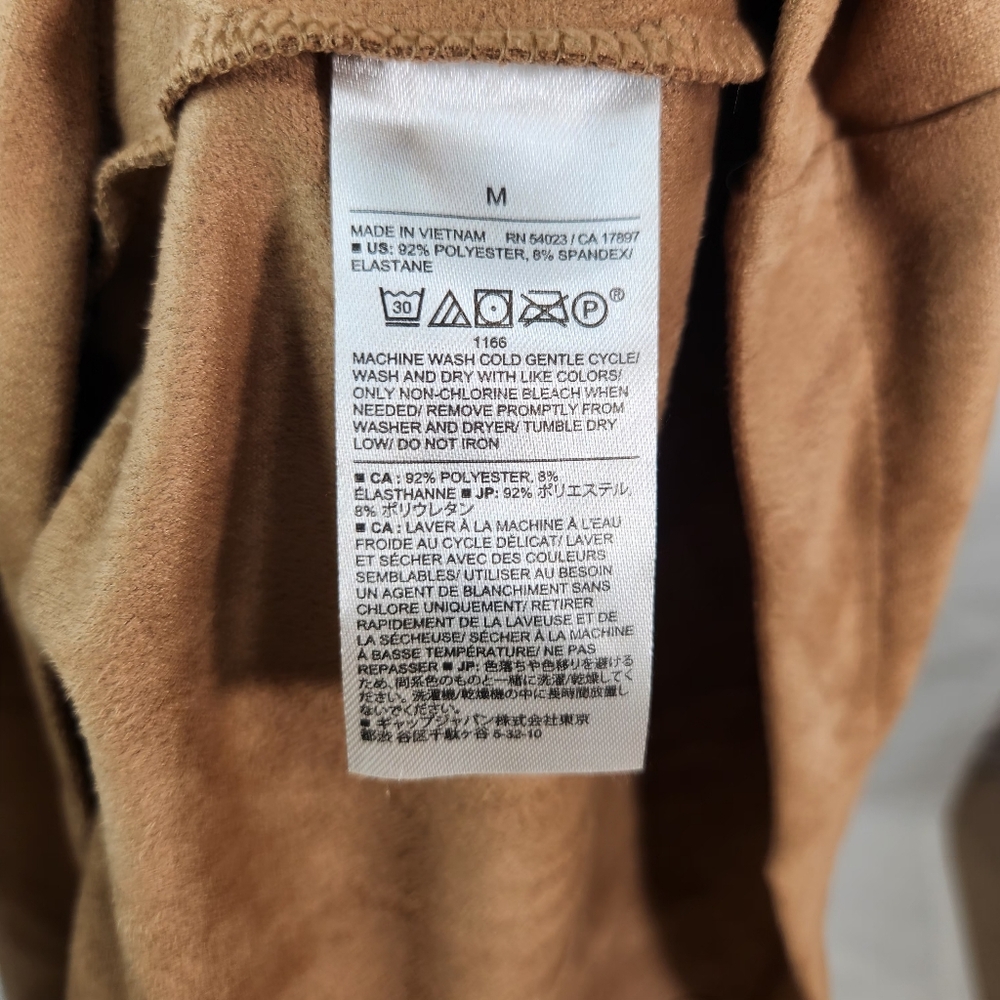 Banana Republic Faux Suede Tie-Back Top – Medium - Picture 8 of 8
